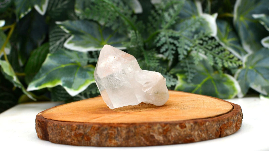 bergkristal edelsteen van oktober