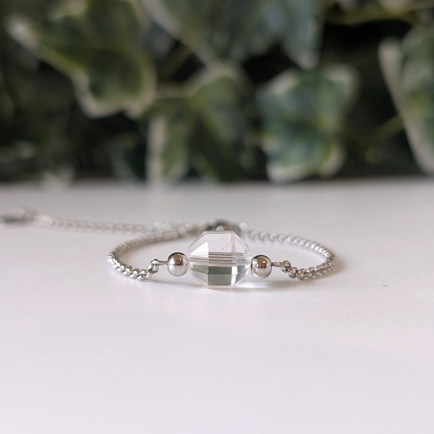 Bergkristal armband