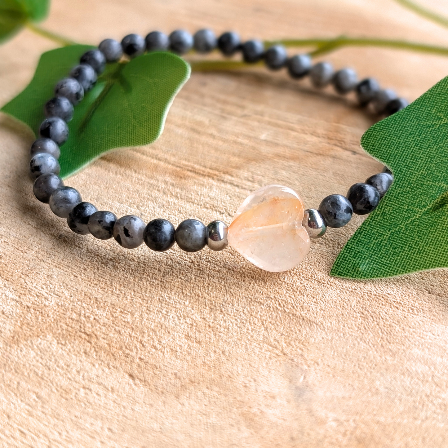 harten edelstenen armband