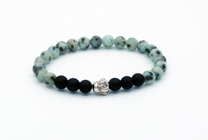 kiwi jaspis armband