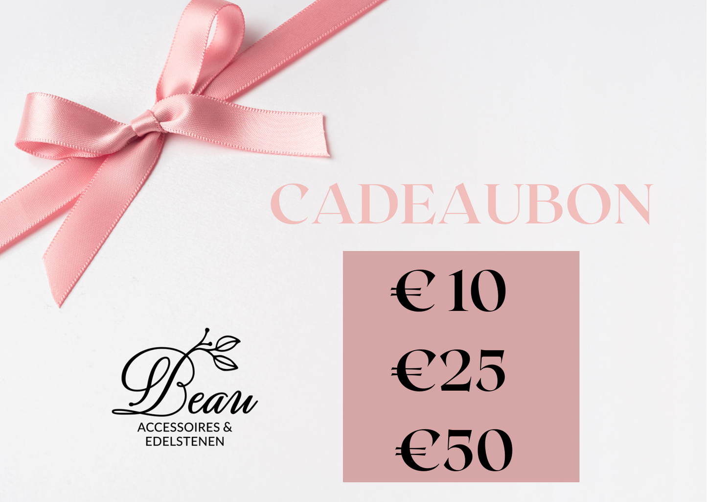 DIGITALE CADEAUBON