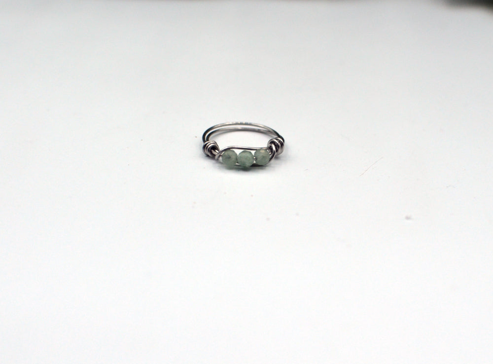 groene aventurijn ring