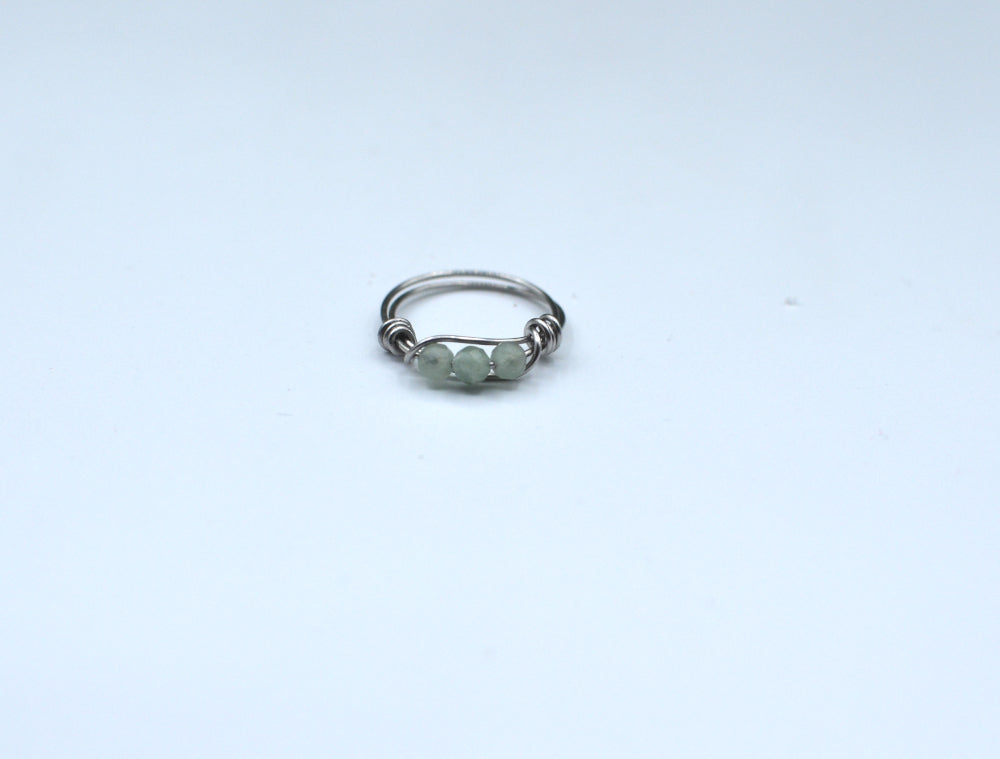aventurijn ring