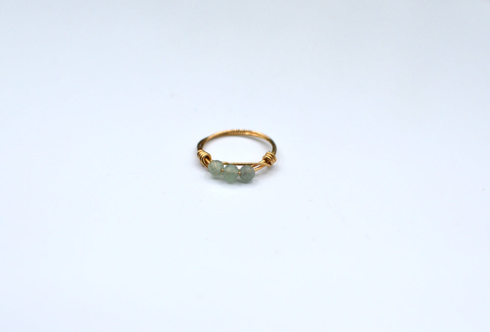 edelsteen ring aventurijn