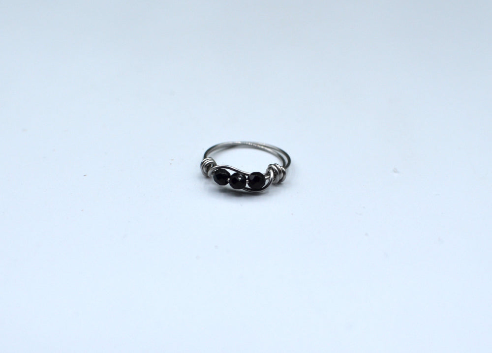 zwarte onyx ring