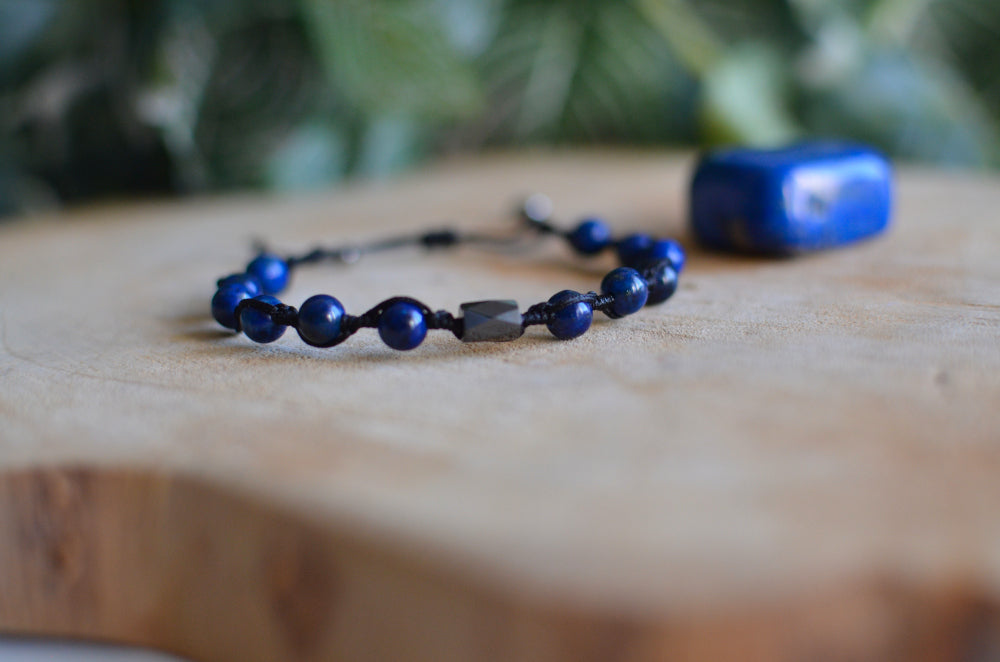 armband van lapis lazuli