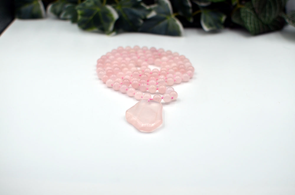 mala ketting van edelsteen