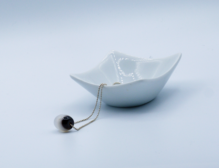 ketting met agaat hanger