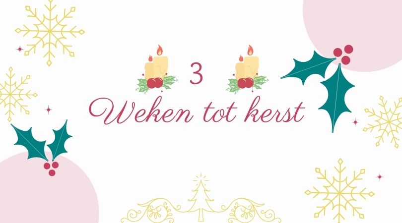 3 weken tot kerst winactie