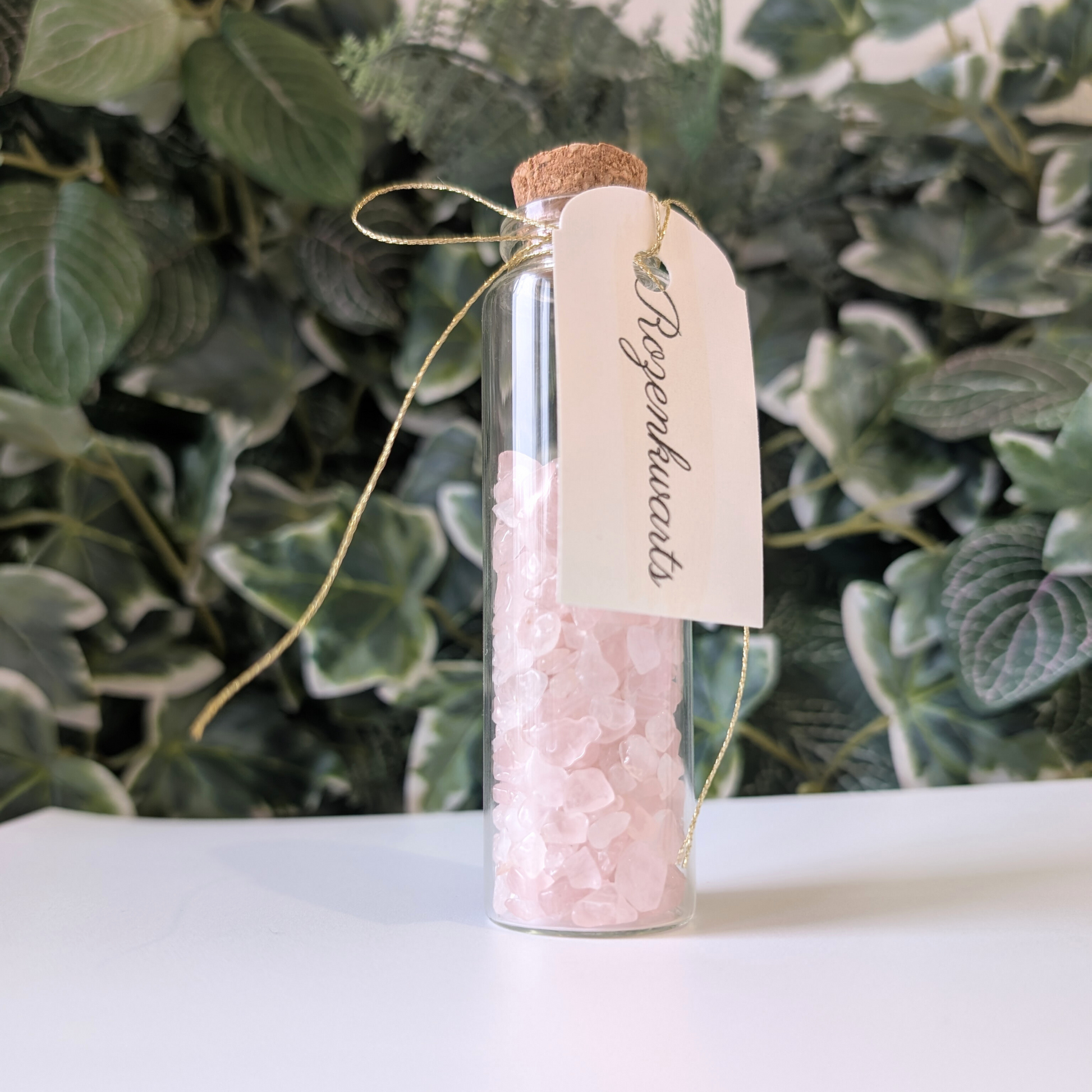 Rozenkwarts moeder en kind cadeau 