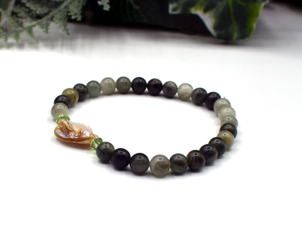 abalone schelp armband 