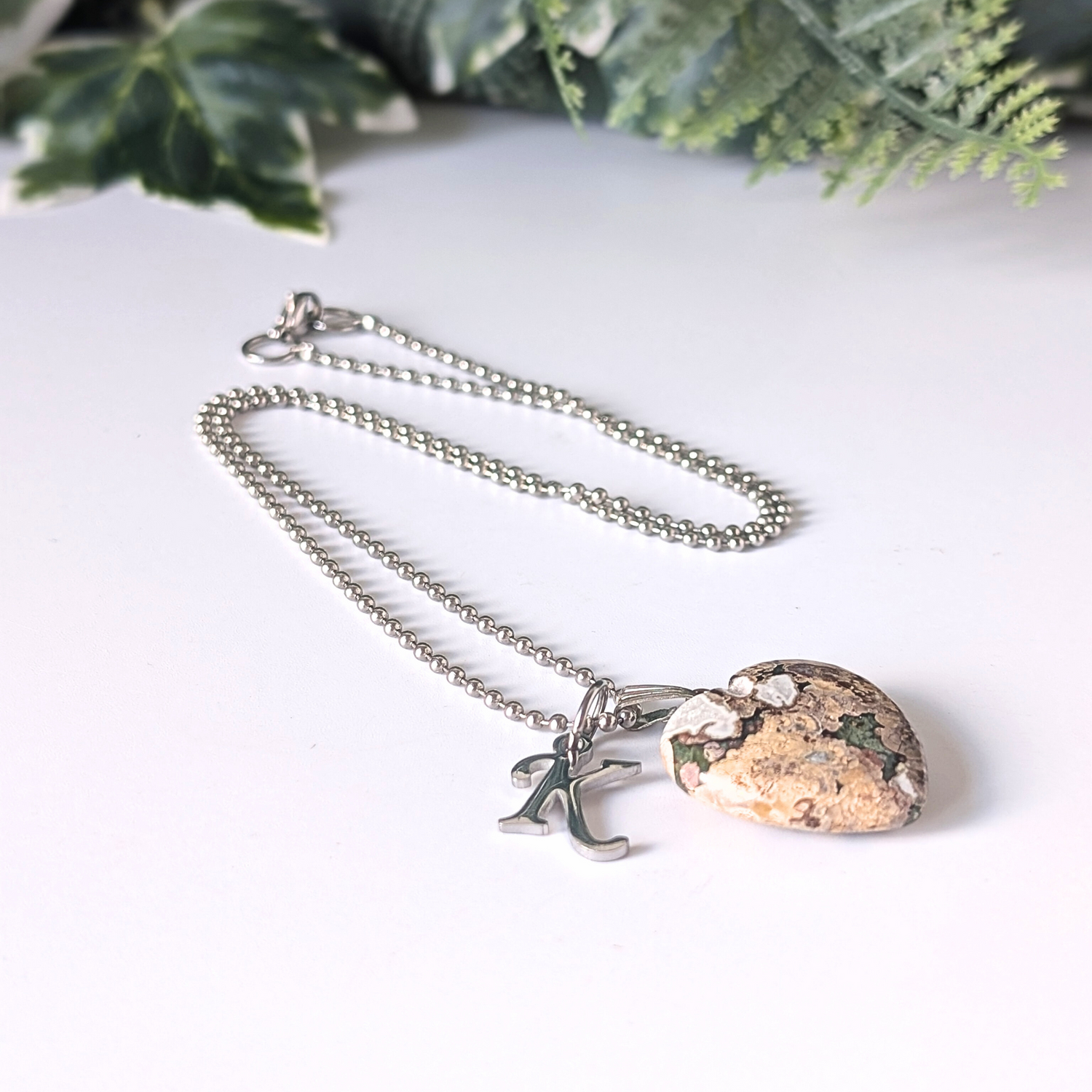 gepersonaliseerde edelstenen ketting