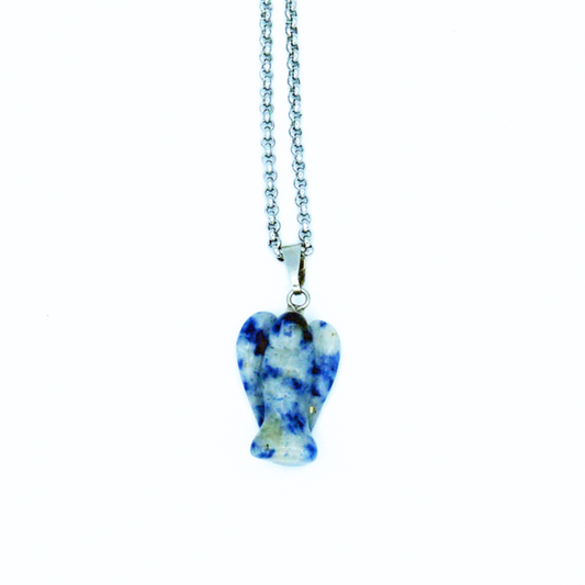 edelsteen ketting van sodaliet 