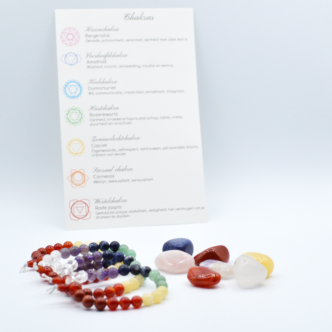 chakra edelstenen set 