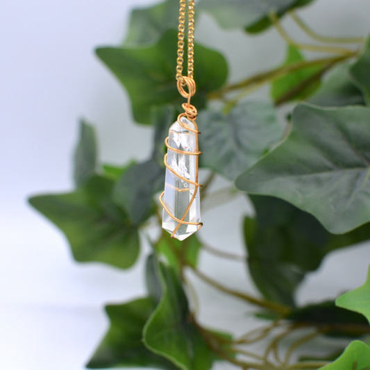 Bergkristal ketting 