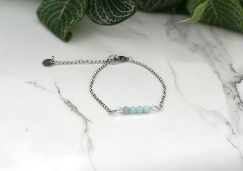 armband van amazoniet 
