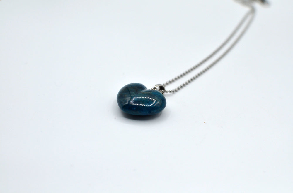 apatiet blauw ketting