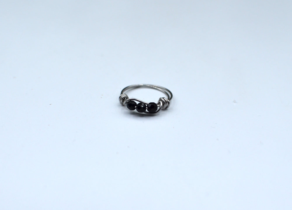 zwarte onyx ring 