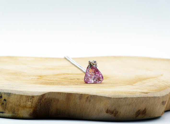 bergkristal ketting