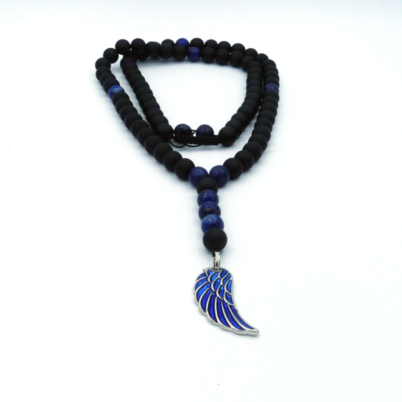 lapis lazuli ketting lang